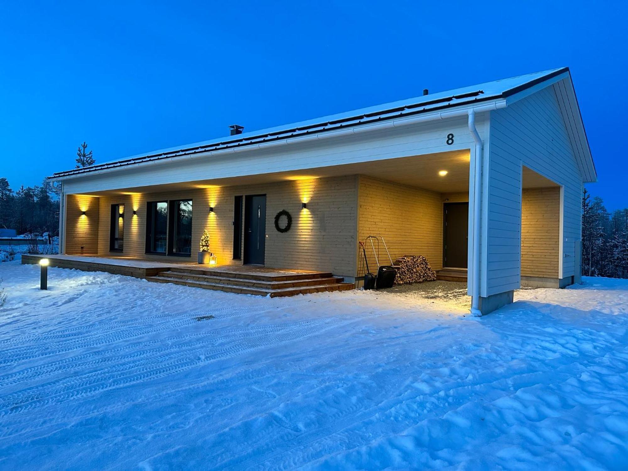 Brand New! Villa Moon Rovaniemi Esterno foto